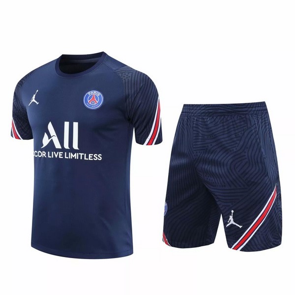 Entrenamiento Paris Saint Germain Conjunto Completo 2020 2021 Azul Marino